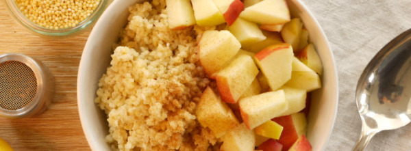 Hirsebrei Frühstück | lecker, gesund, vegan | Eat the Rainbow