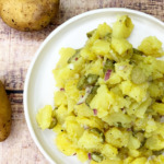 Kartoffelsalat vegan mit Essig Öl Dressing