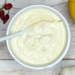 Veganer Yoghurt Soja Quark Dip