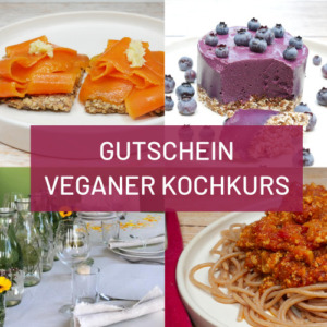 Gutschein für veganen Kochkurs