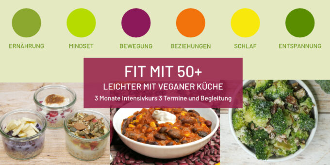 Intensivcoaching mit Begleitung für vegane Frauen ab 50