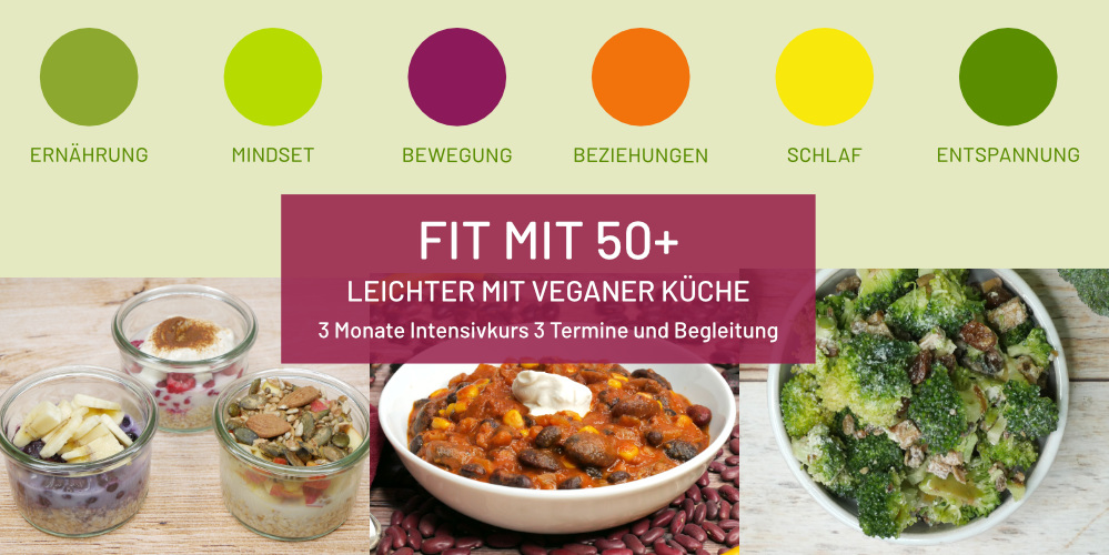 Intensivcoaching mit Begleitung für vegane Frauen ab 50