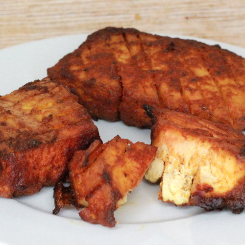 Tofu Bratfilet Steak würzig umami